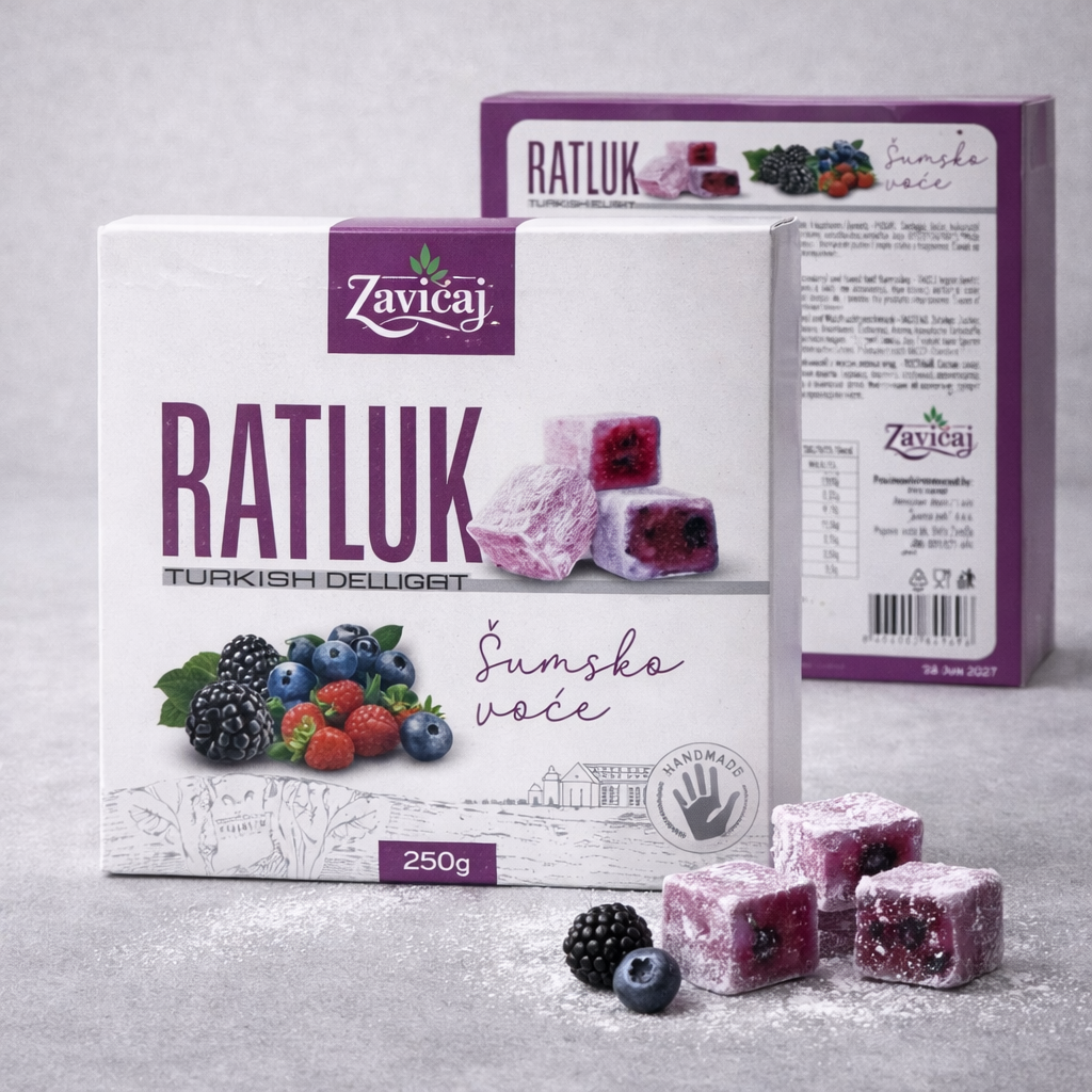 Ratluk sa šumskim voćem - Slika 2