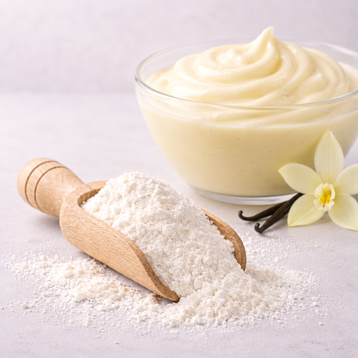 Puding vanila